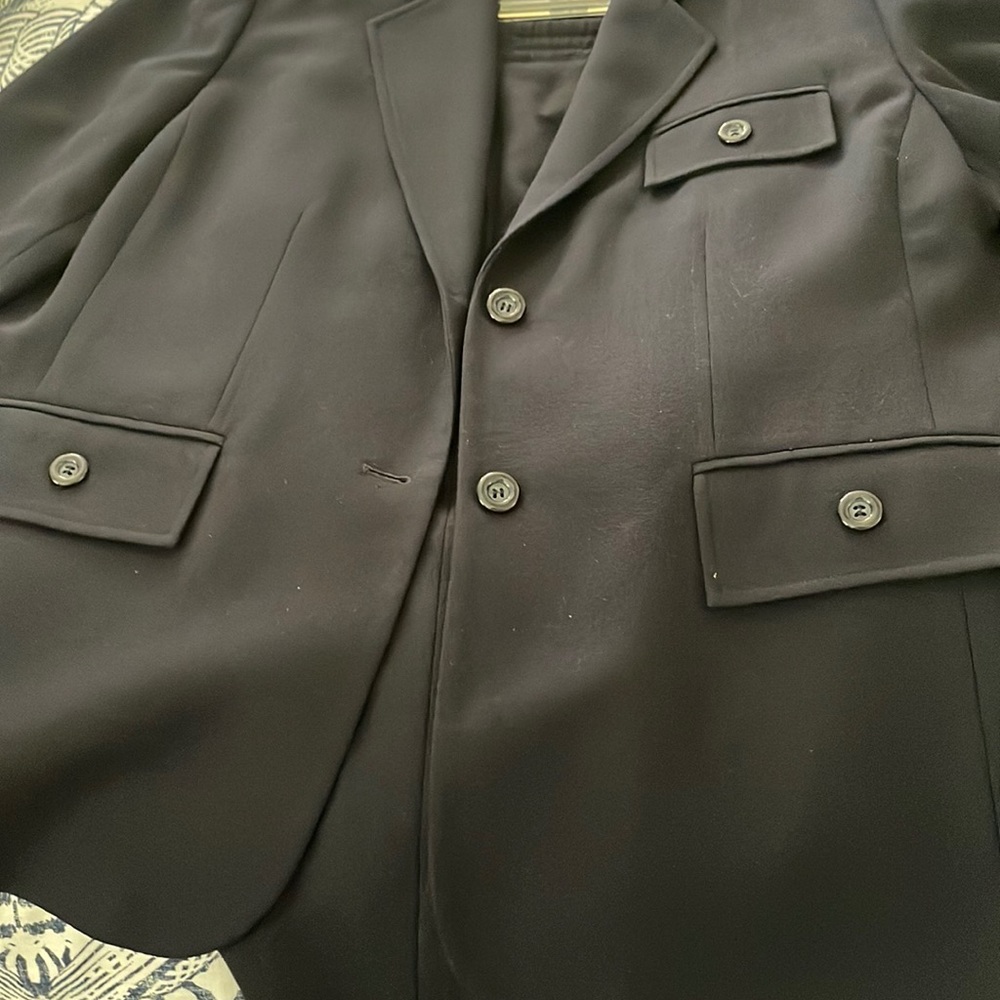 Navy Blue Pant Suit